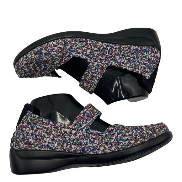 SERENE Island Edisony Wedge Mary Jane Sandal Shoe - Picture 4 of 7